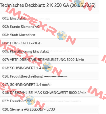 2K250GA// 4161 071 0605 Zf