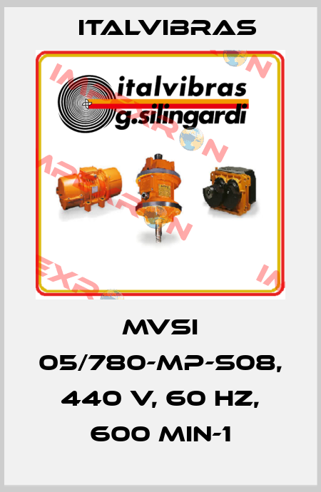 MVSI 05/780-MP-S08, 440 V, 60 Hz, 600 min-1 Italvibras