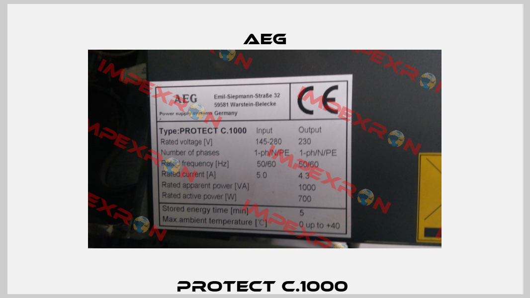 PROTECT C.1000  AEG
