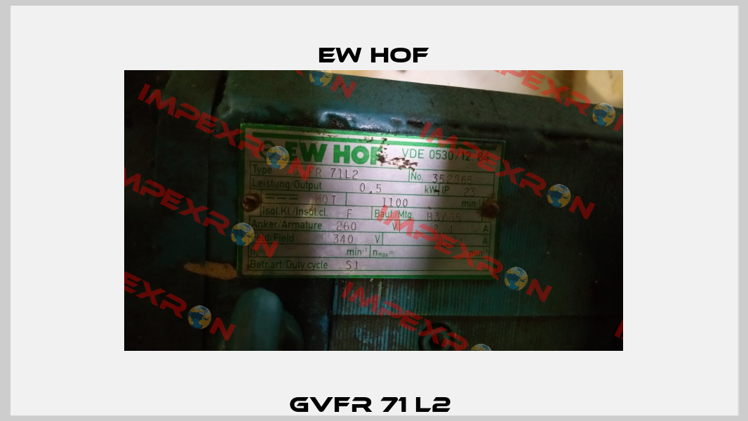 GVFR 71 L2  Ew Hof