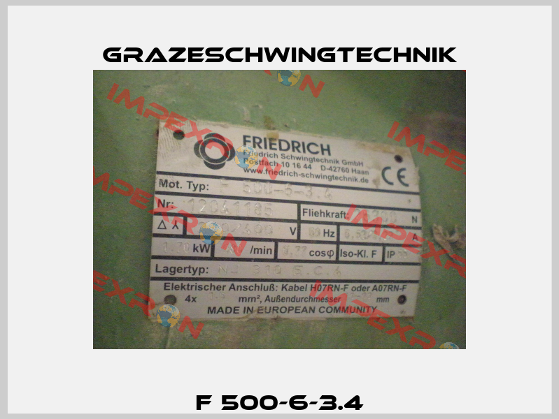 F 500-6-3.4 GrazeSchwingtechnik