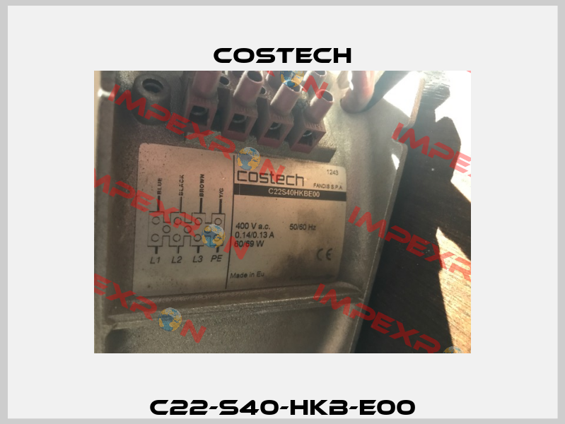 C22-S40-HKB-E00 Costech