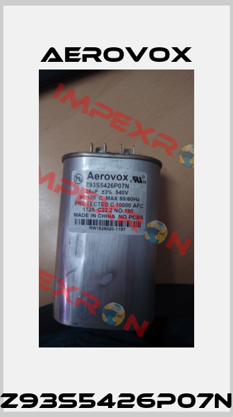 Z93S5426P07N Aerovox