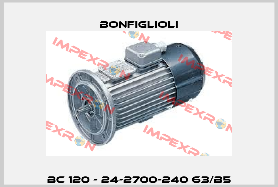 BC 120 - 24-2700-240 63/B5 Bonfiglioli