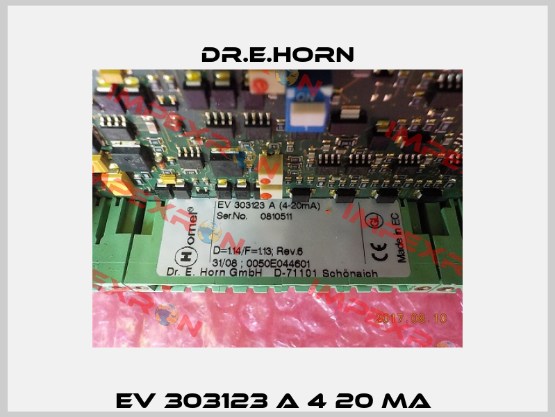 EV 303123 A 4 20 MA  Dr.E.Horn