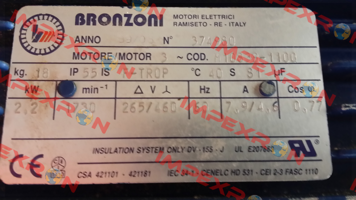 GR 100 B5 (374980)  Bronzoni