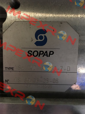 TS 200-3-300-7-D  Sopap