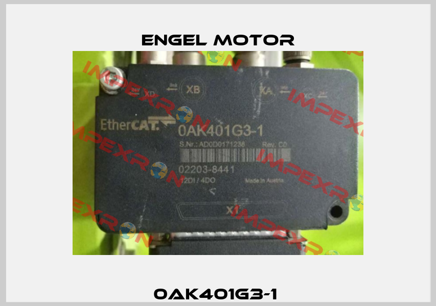 0AK401G3-1  Engel Motor