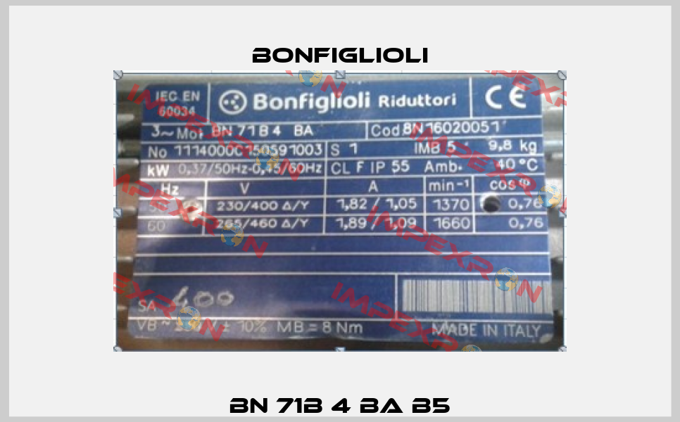 BN 71B 4 BA B5 Bonfiglioli