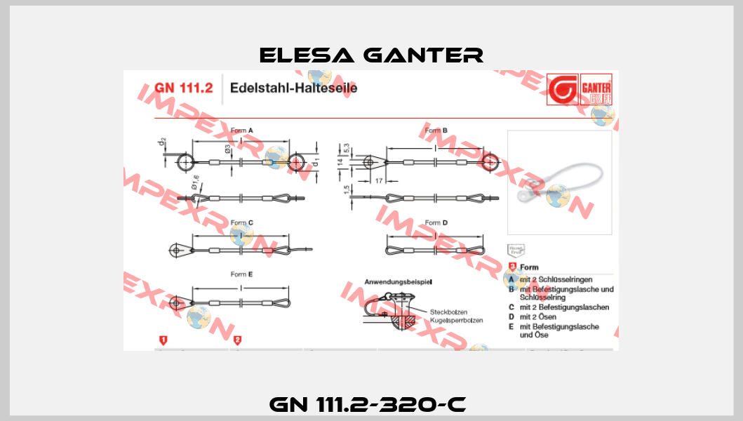 GN 111.2-320-C  Elesa Ganter