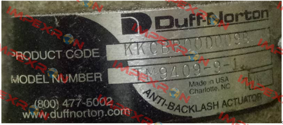 TM9409-9-1  Duff Norton