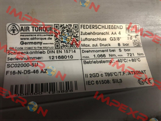 ES4G02000U  Air Torque