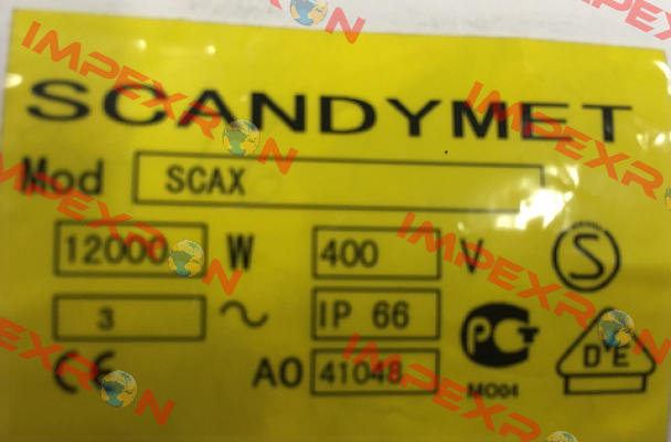SCAX 12kW (AO41048) SCANDYMET