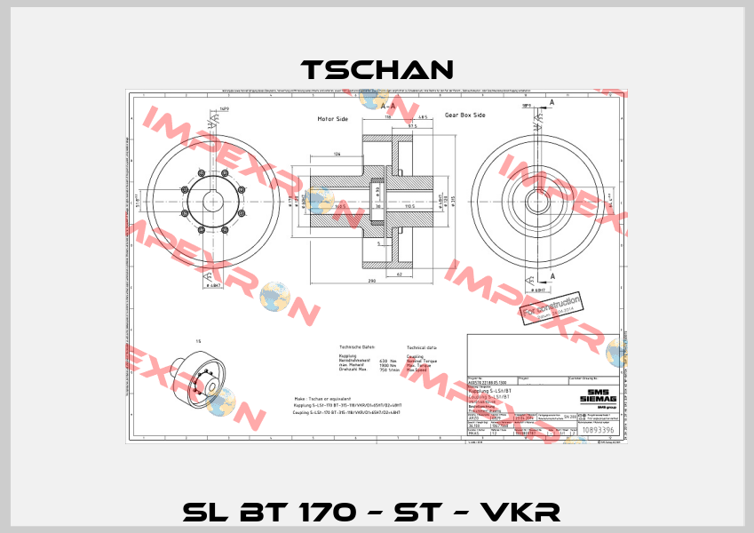 SL BT 170 – St – VkR  Tschan