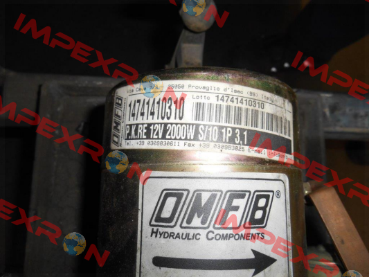 121-009-00011  OMFB Hydraulic