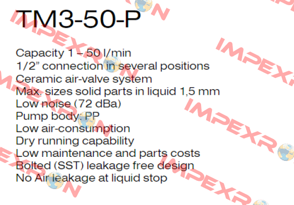 TM3-50 / 0,5"-P-T-T Tecnomatic Italia