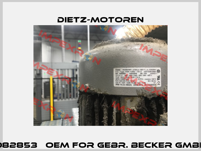 1082853   OEM for Gebr. Becker GmbH  Dietz-Motoren