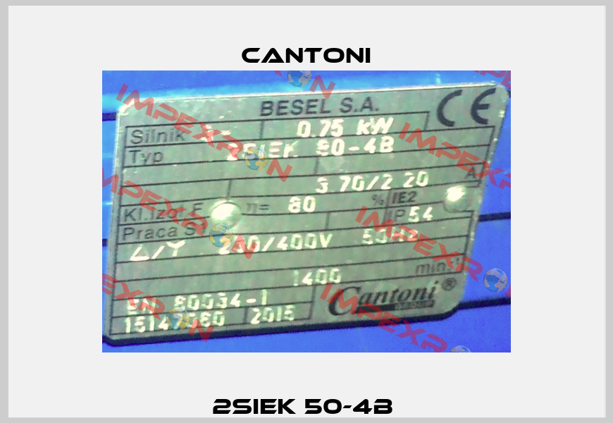 2SIEK 50-4B  Cantoni