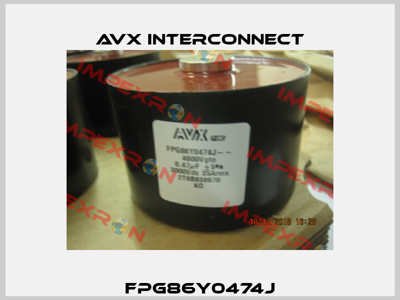 FPG86Y0474J AVX INTERCONNECT