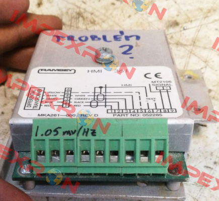 HMI 361 MKA261-000REV D Ramsey