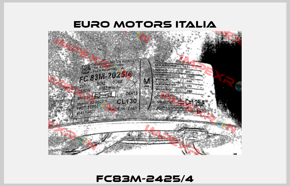 FC83M-2425/4 Euro Motors Italia