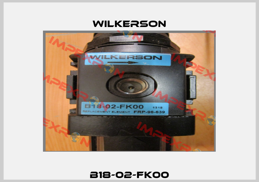 B18-02-FK00 Wilkerson
