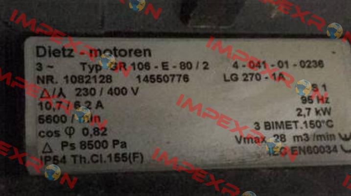 OR 108-E-80/2 Dietz-Motoren