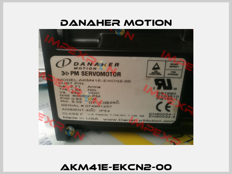AKM41E-EKCN2-00 Danaher Motion