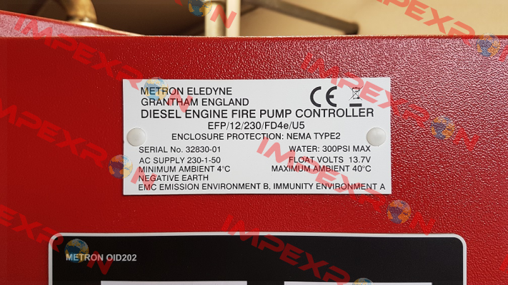 EFP/12/230/FD4e/U5 Metron Eledyne Ltd