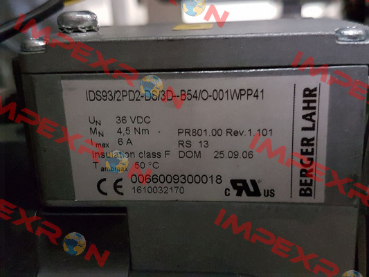 IDS93/2PD2-DS/3D--B54/O-001WPP41 Berger Lahr (Schneider Electric)