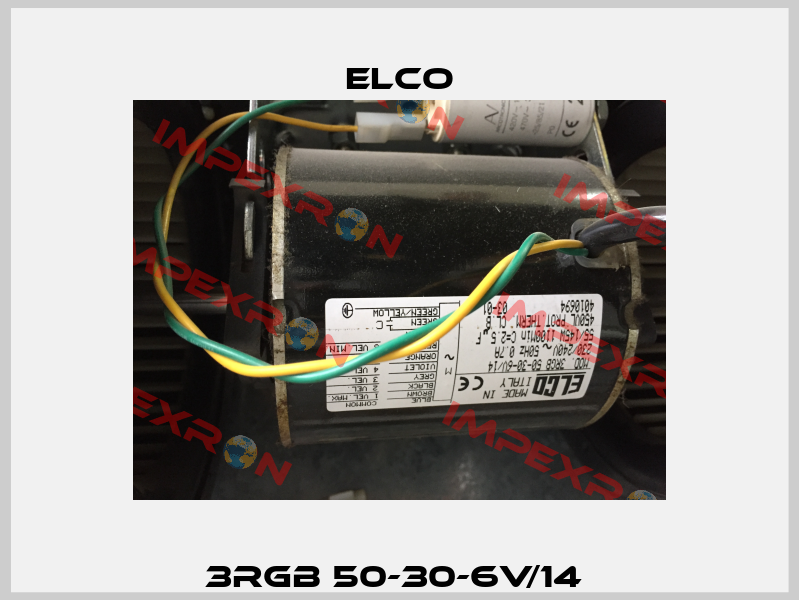 3RGB 50-30-6V/14  Elco