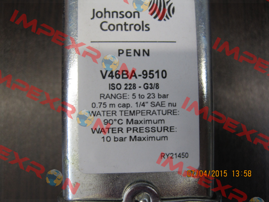 V46BA-9510 Johnson Controls