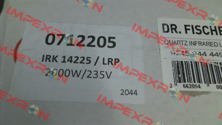 71-2205	/ IRK DRF 14225 LRP 2000W 235V Dr. Fischer