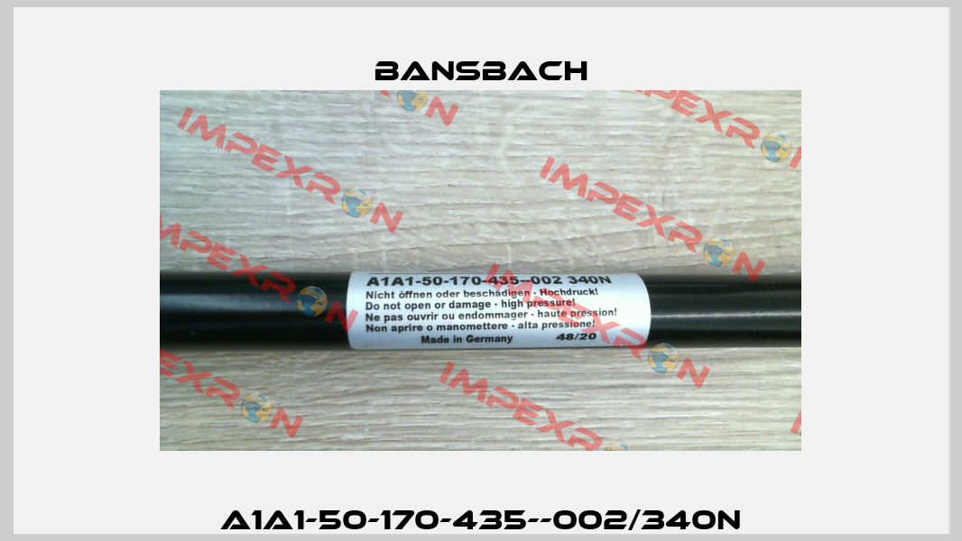 A1A1-50-170-435--002/340N Bansbach
