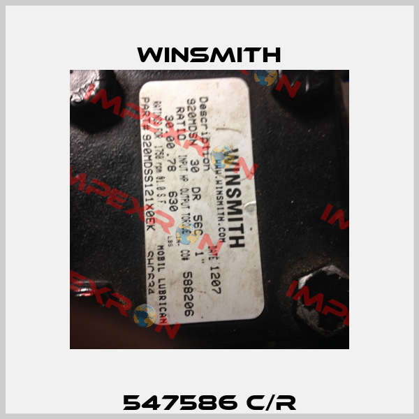 547586 C/R Winsmith
