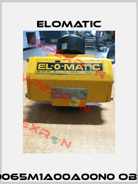 Pneumatic actuator for Type: ED0065M1A00A00N0 obsolete, replacement VA001-344-50  Elomatic