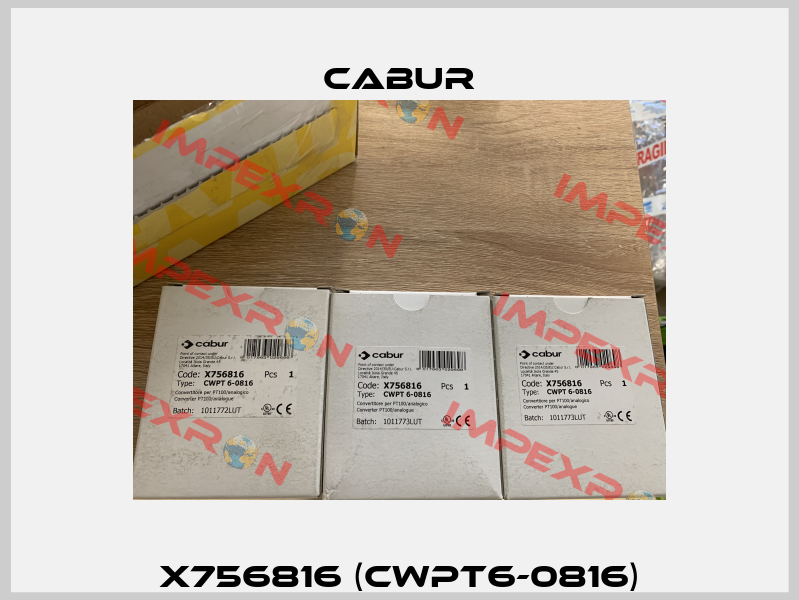 X756816 (CWPT6-0816) Cabur