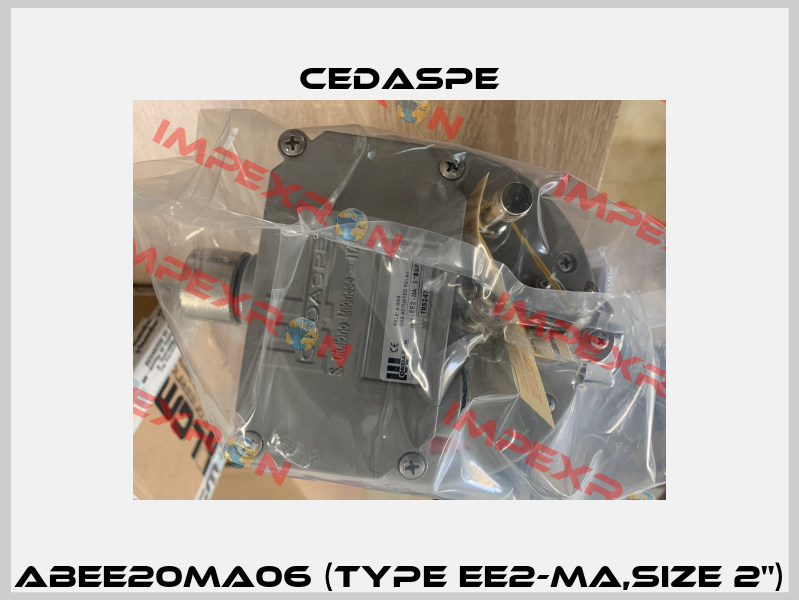 ABEE20MA06 (TYPE EE2-MA,SIZE 2") Cedaspe