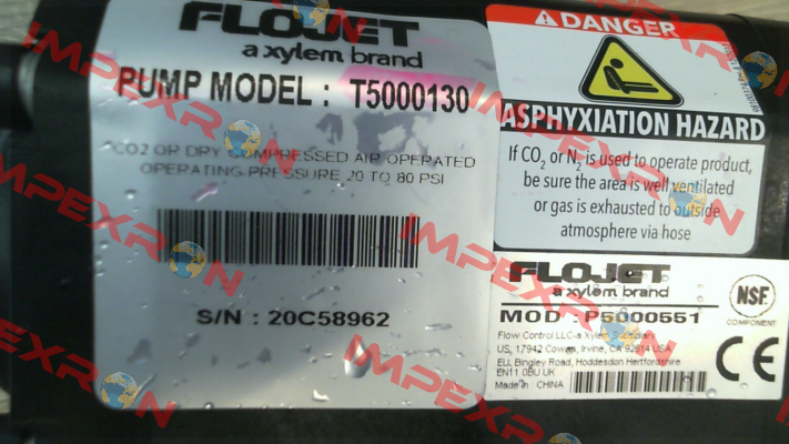 T5000-130 Flojet Pump