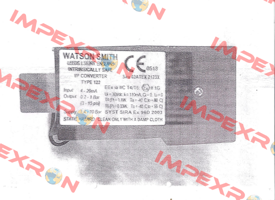 I22 OEM no replacement  Watson Smith