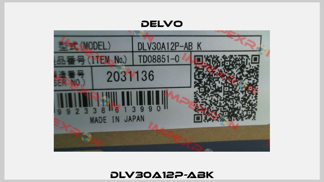 DLV30A12P-ABK Delvo