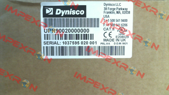 UPR900-20000000 Dynisco