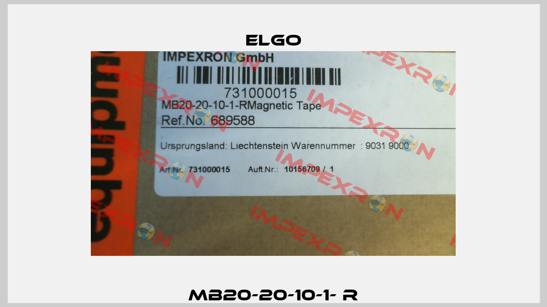 MB20-20-10-1- R Elgo