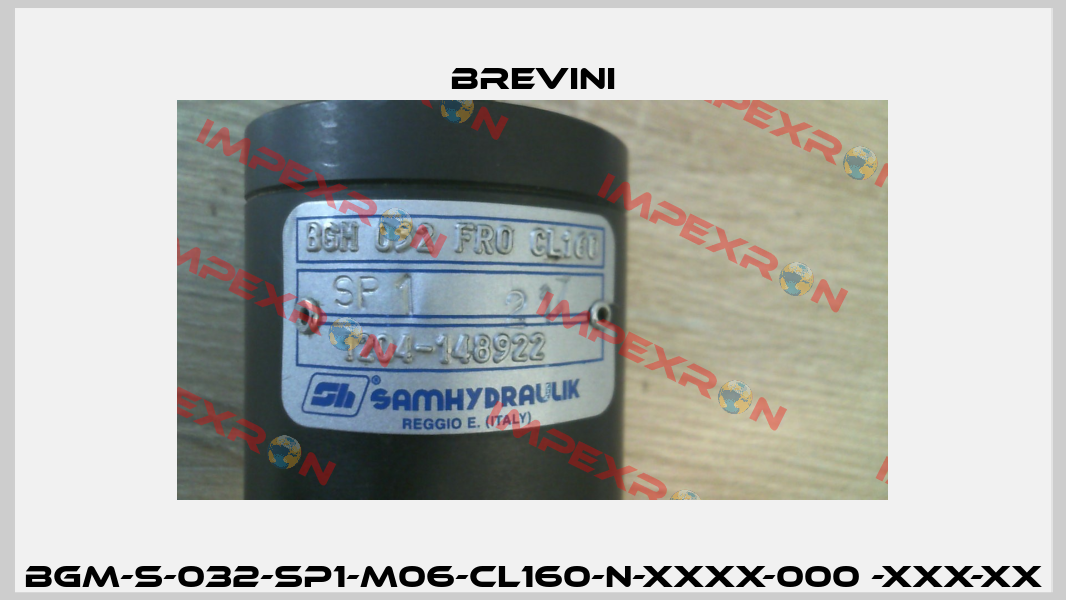 BGM-S-032-SP1-M06-CL160-N-XXXX-000 -XXX-XX Brevini