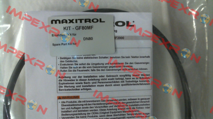 KIT - GF 80 MF Maxitrol