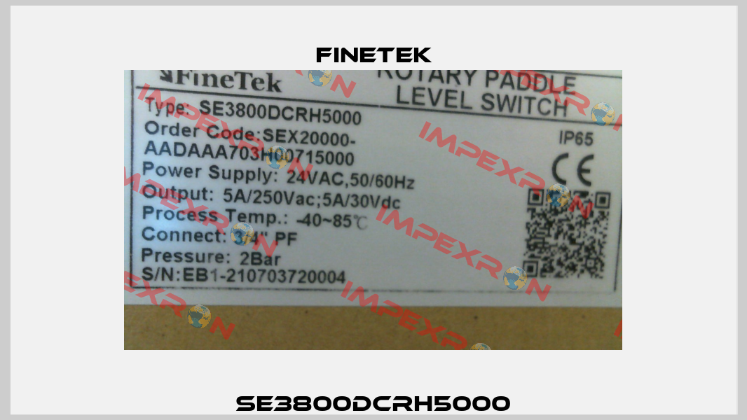 SE3800DCRH5000 Finetek