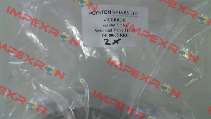 seal kit for valve 2566 DN80/65 Valtaco