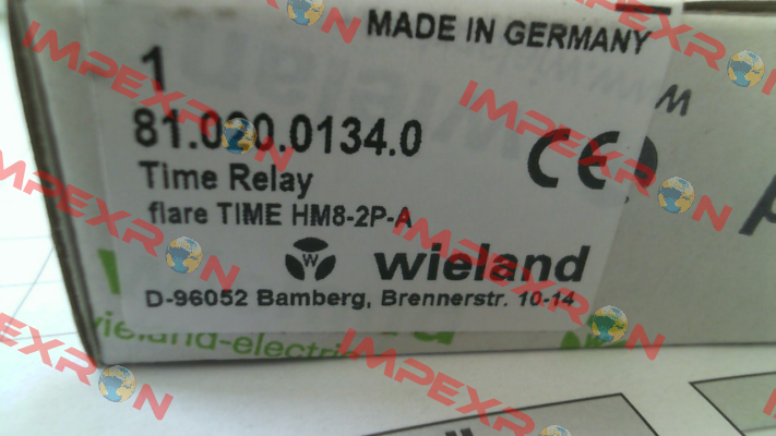 81.020.0134.0 / FLARE TIME HM8-2P-A Wieland Electric