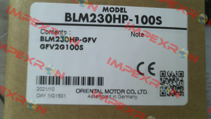 BLM230HP-100S (BLM230HP-GFV +GFV2G100S) Oriental Motor