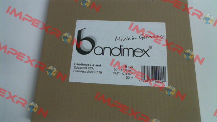 L-BAND B129 (roll x 50m) Bandimex